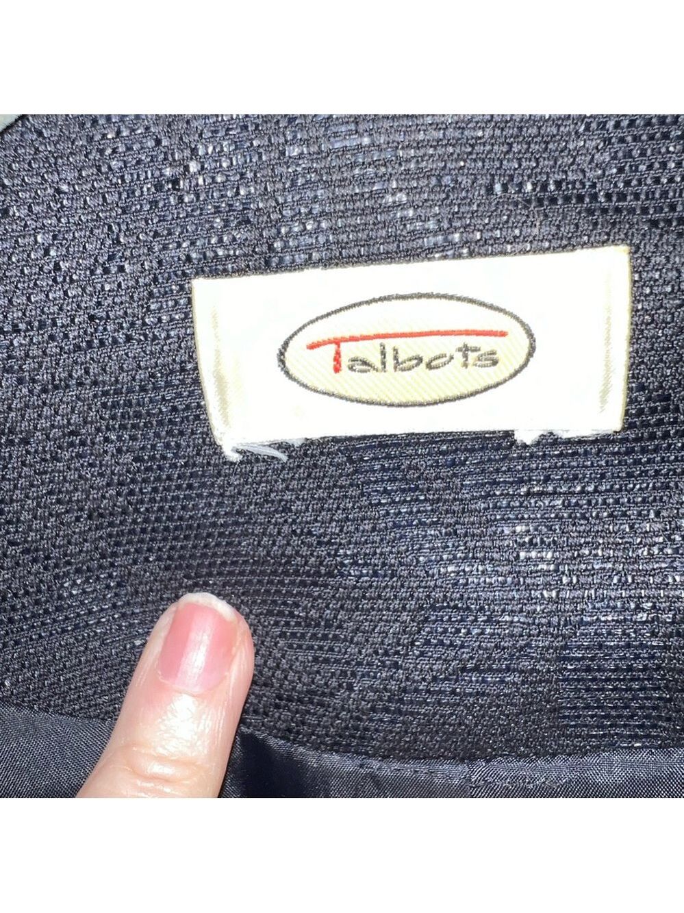 Talbots Jacquard Cropped Jacket - Picture 6 of 7